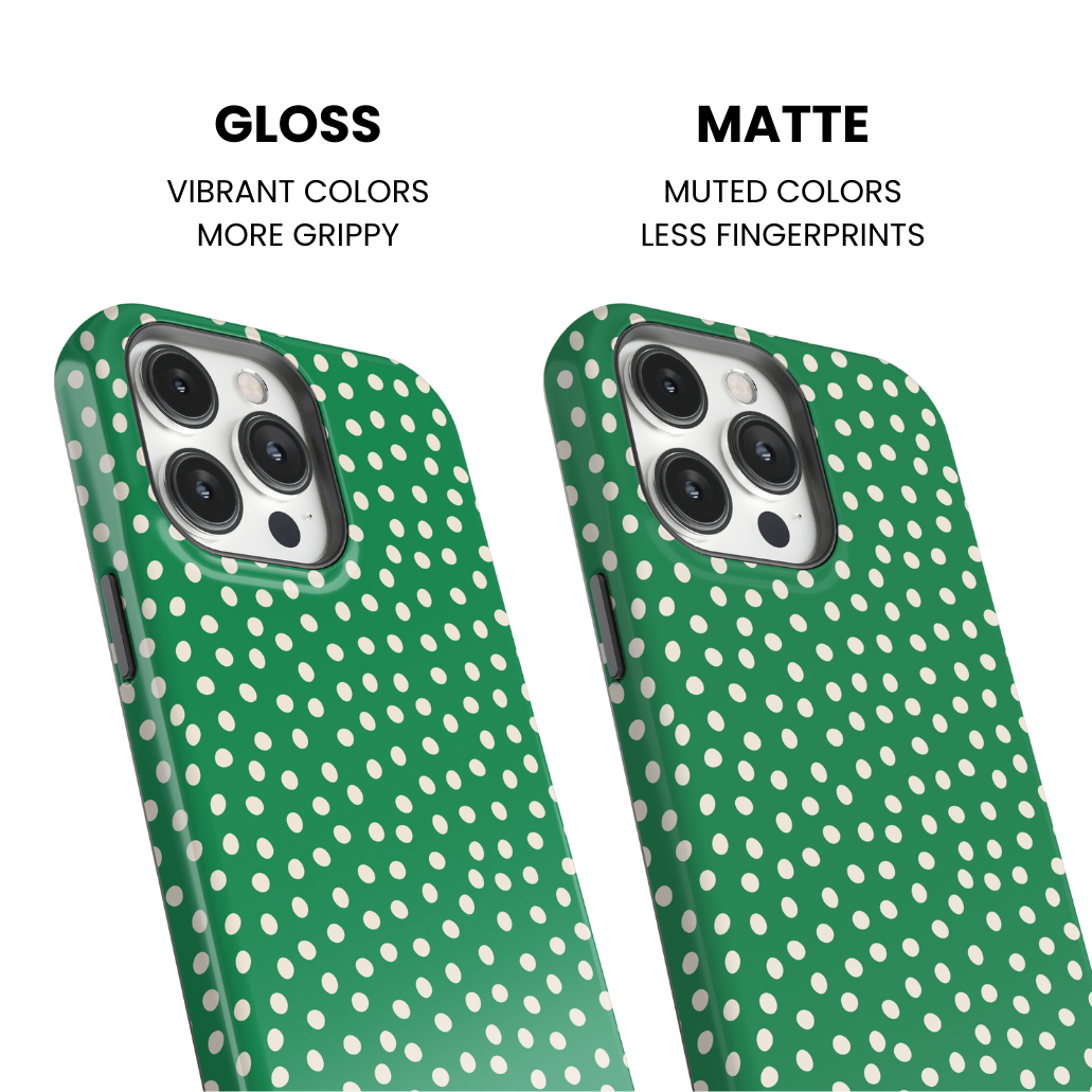 Emerald City Dots Phone Case