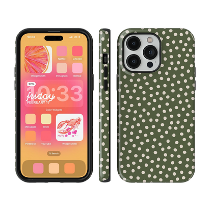 Moss Dots Phone Case