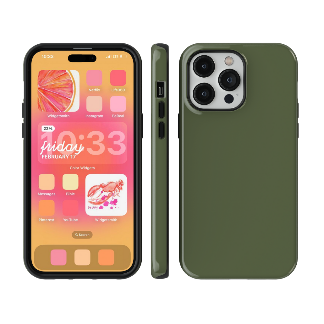 Moss Solids Phone Case