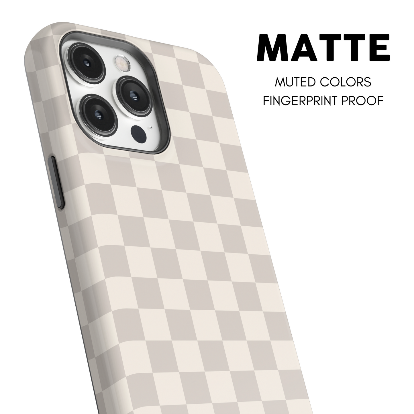 Vanilla Checkers II iPhone Case