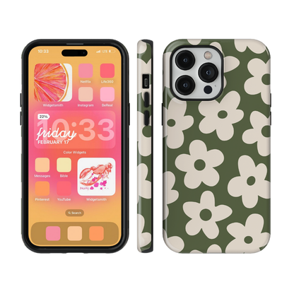 Moss Big Blooms Phone Case