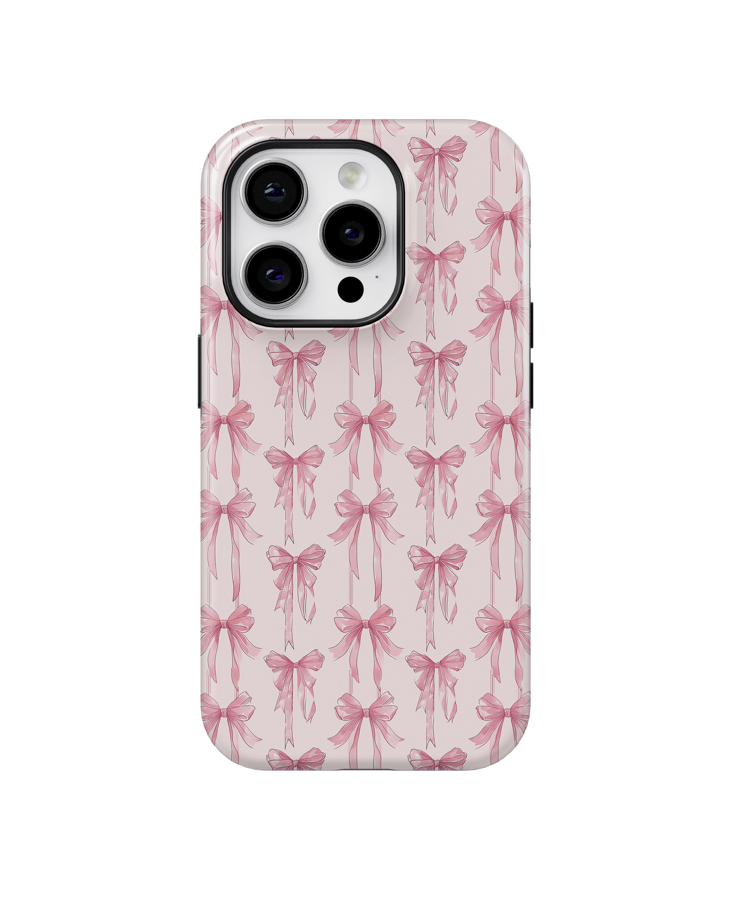 Pink Blushing Bows Phone Case