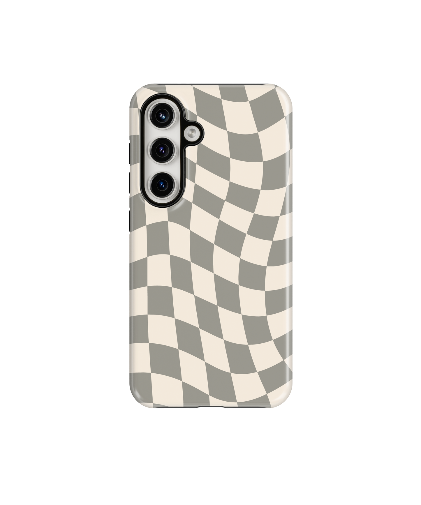 River Rock Wavy Checkers II Phone Case