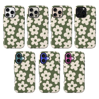 Moss Big Blooms Phone Case