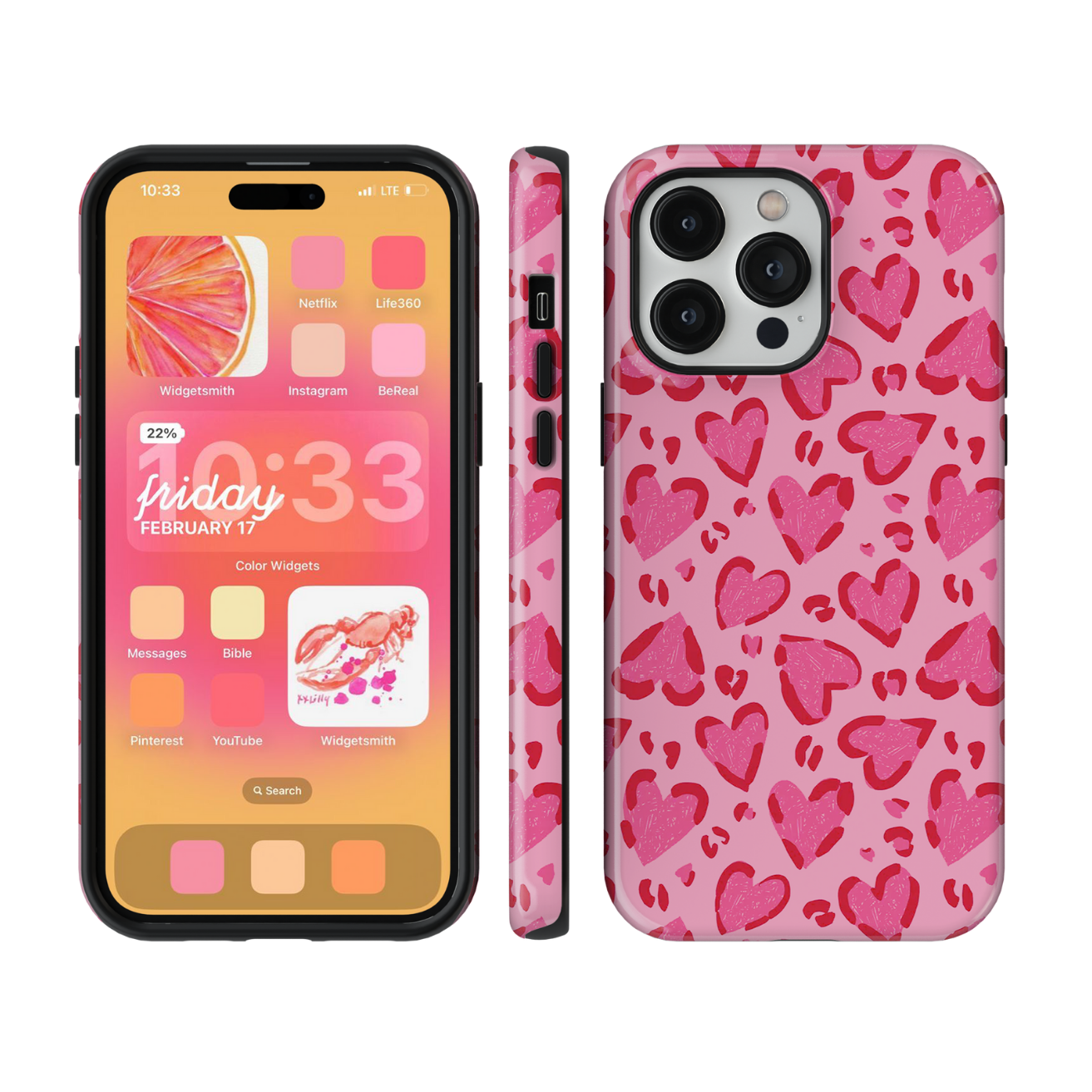 Leopard Love Phone Case