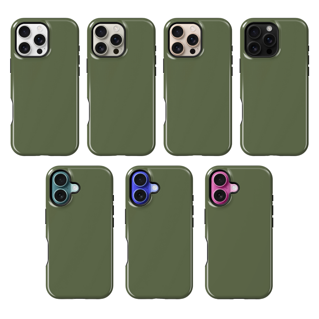 Moss Solids Phone Case