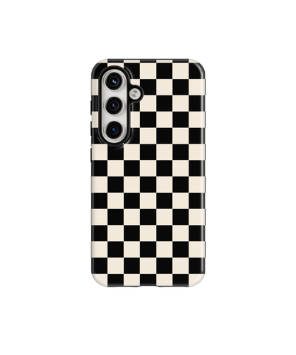 Onyx Checkers II Phone Case