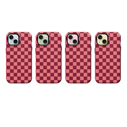 Love Checkers Phone Case