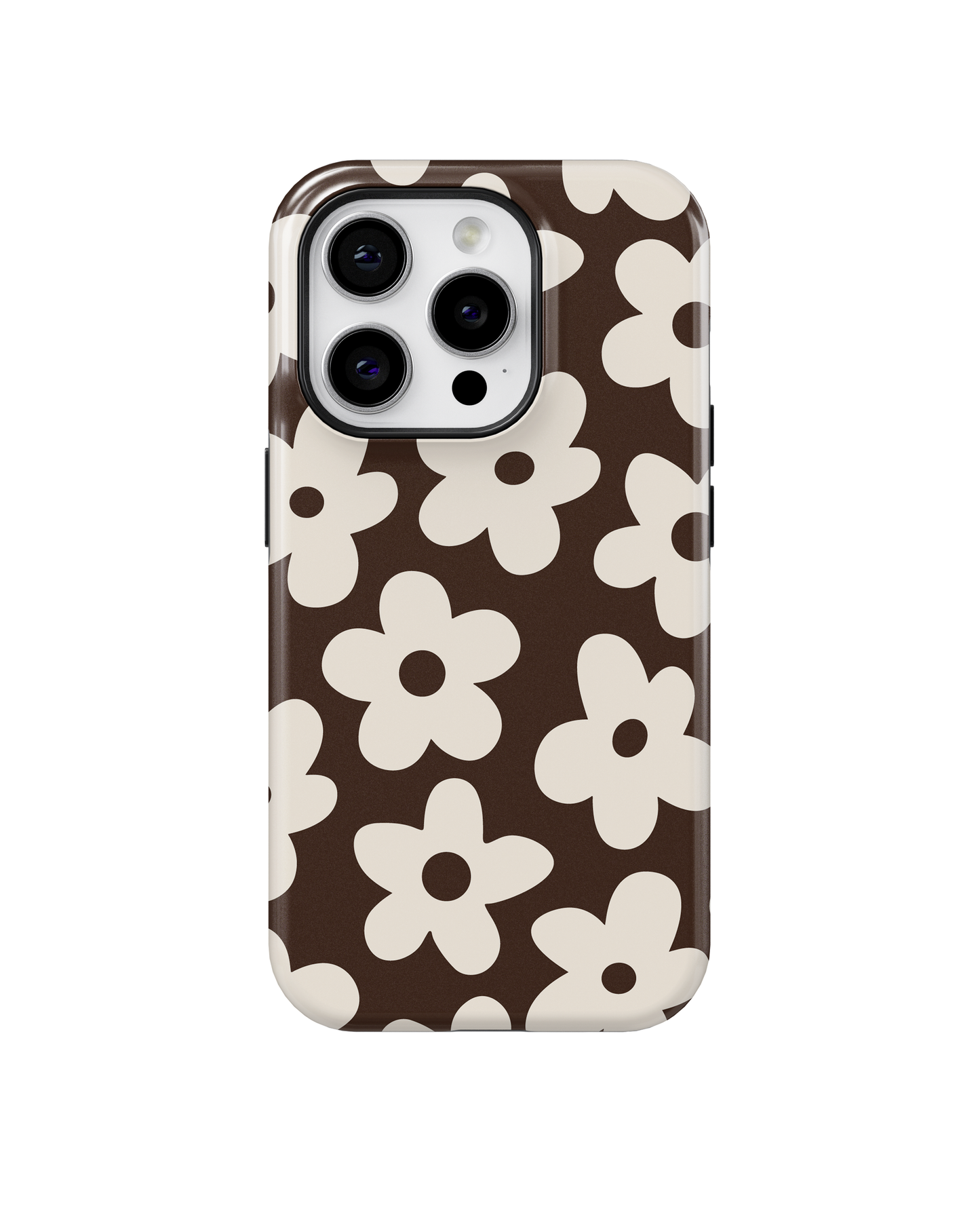 Espresso Big Blooms Phone Case