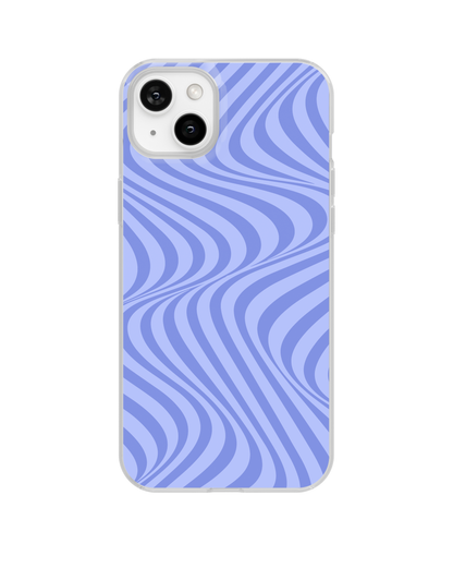 Bluebell Swirls Clear Case Insert