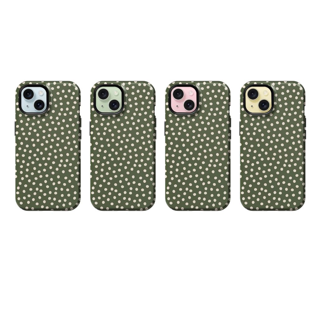 Moss Dots Phone Case