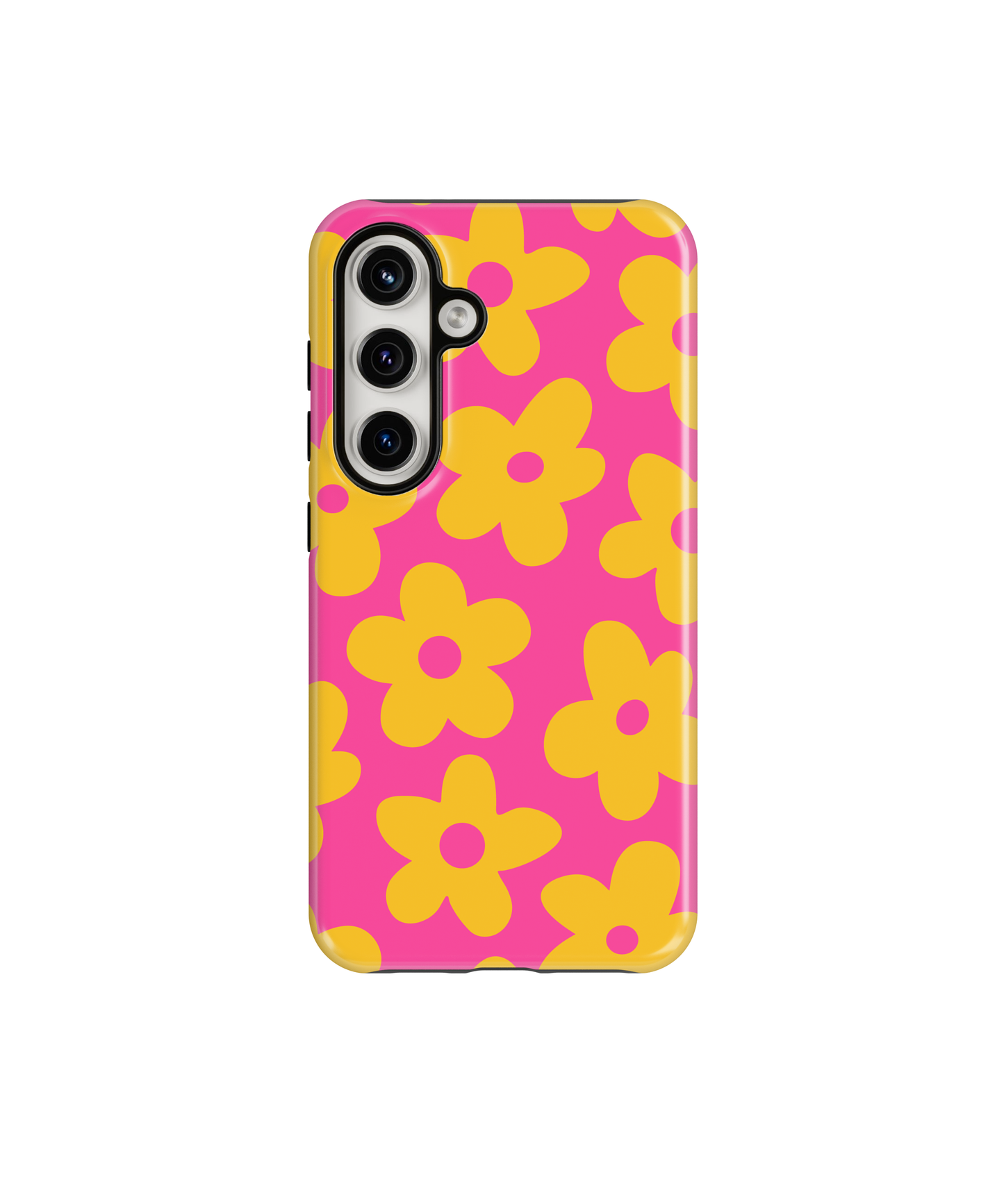 Pink Lemonade Big Blooms Phone Case