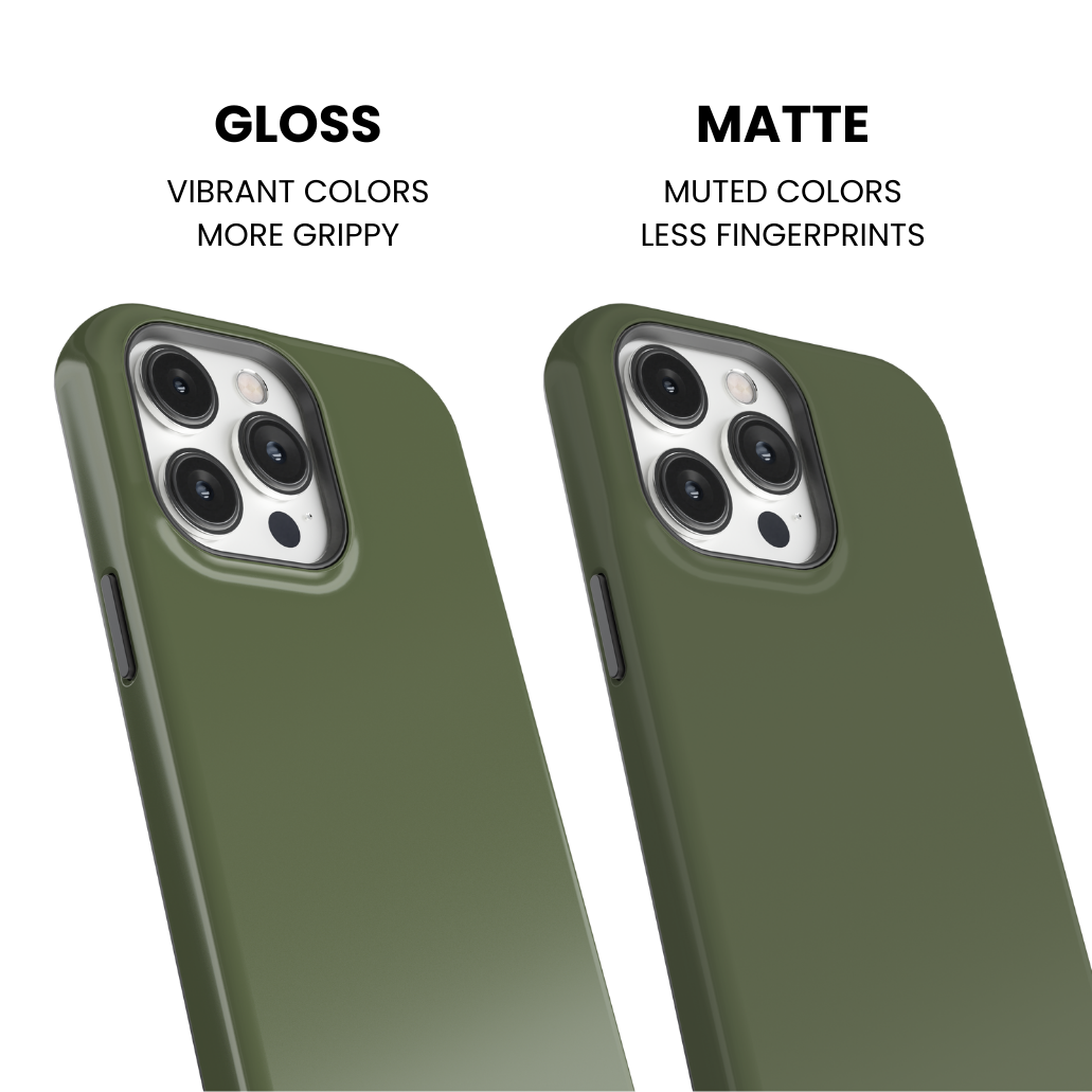 Moss Solids Phone Case