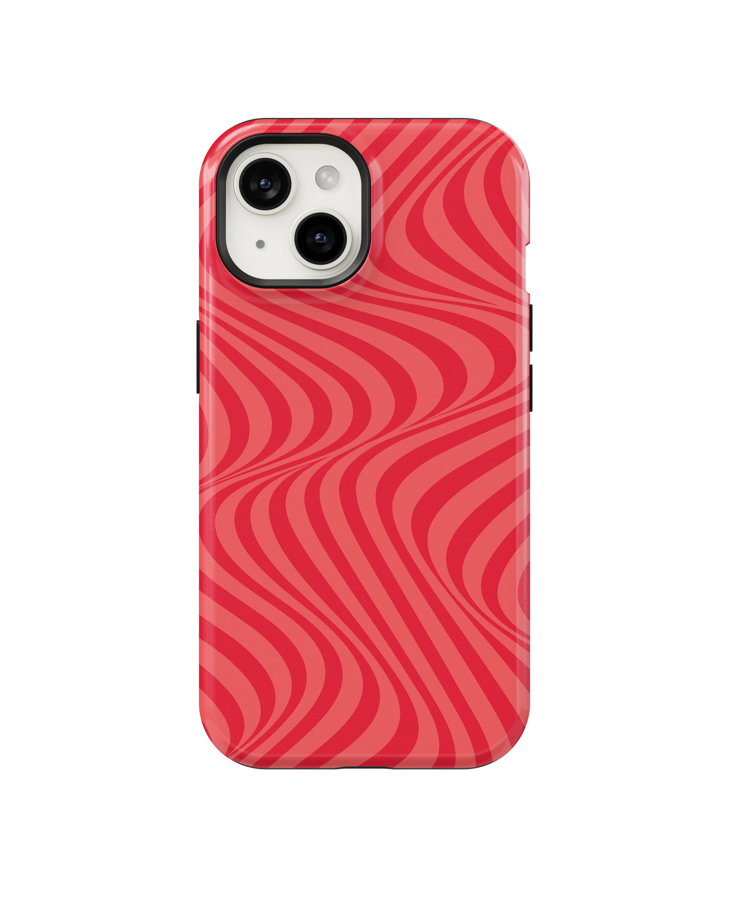 Vermillion Swirls Phone Case