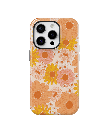 Orange Summer Blooms Phone Case