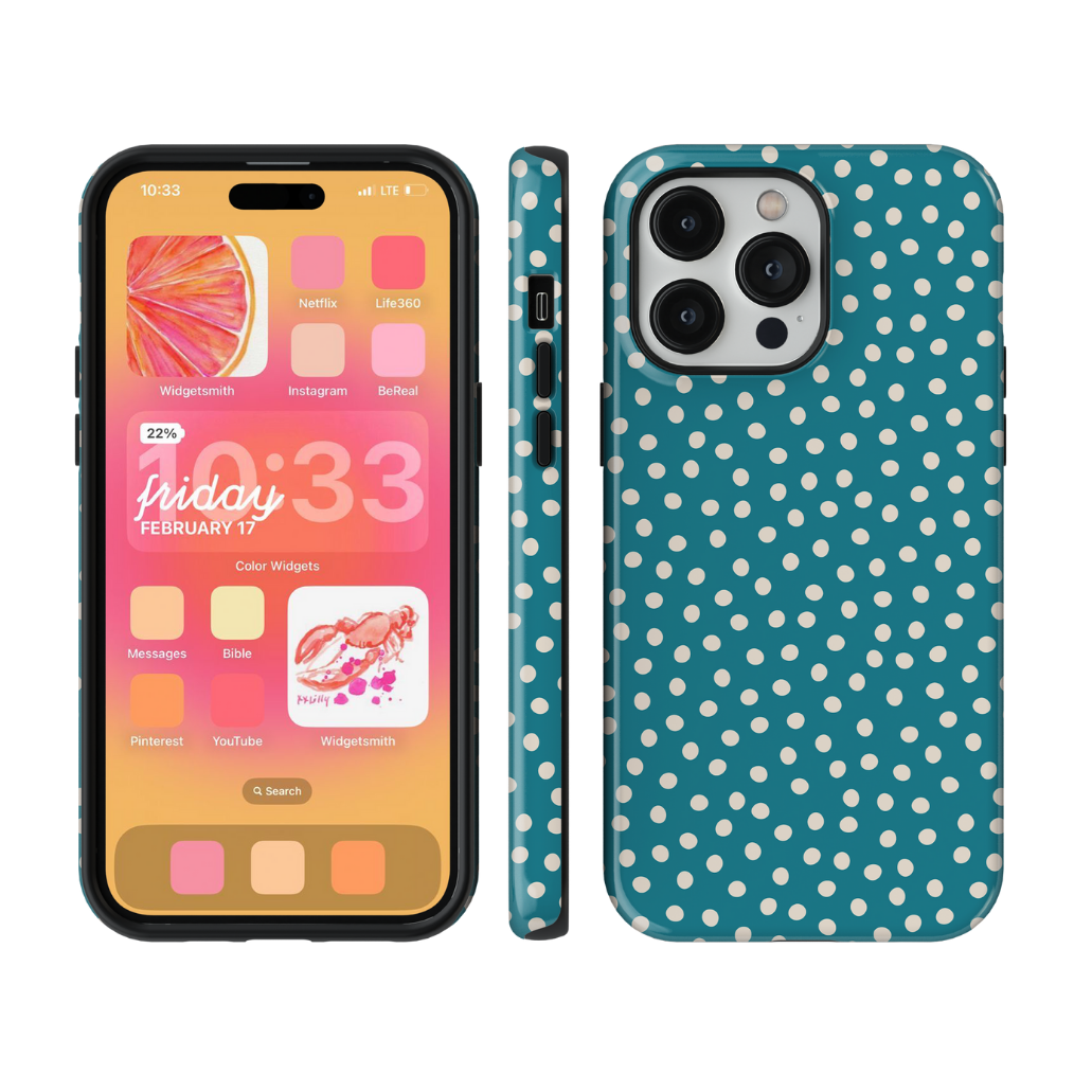 Mermaid Jewel Dots Phone Case