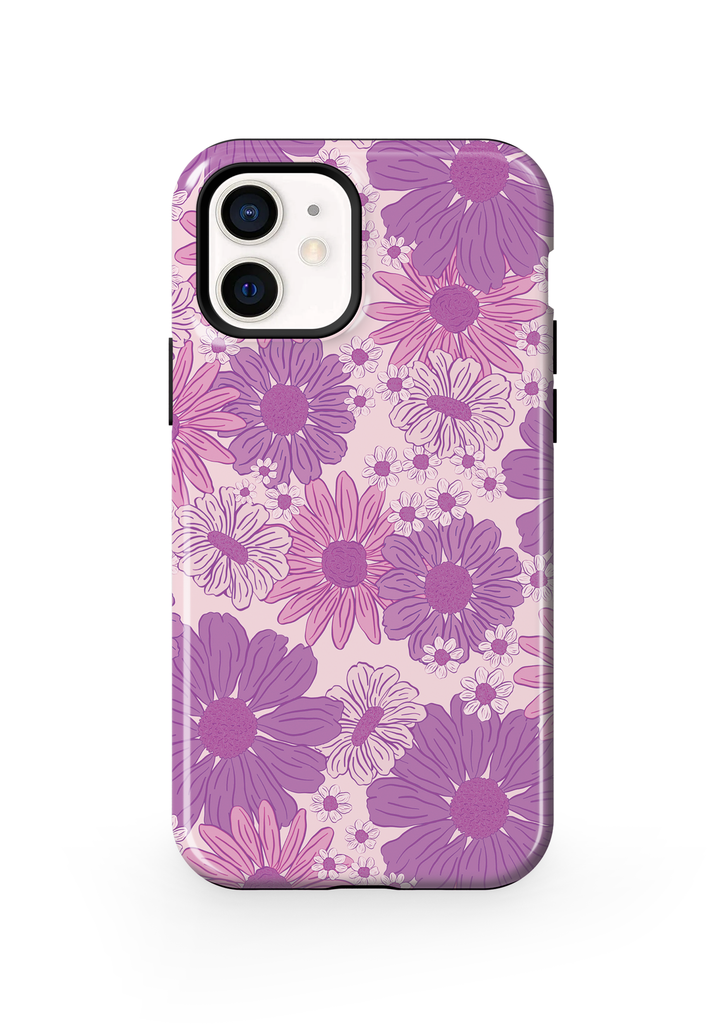 Purple Summer Blooms Phone Case