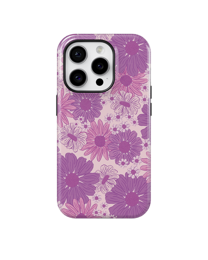 Purple Summer Blooms Phone Case