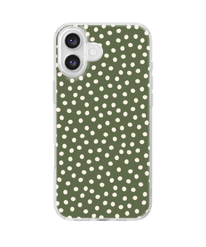 Moss Dots Clear Case Insert