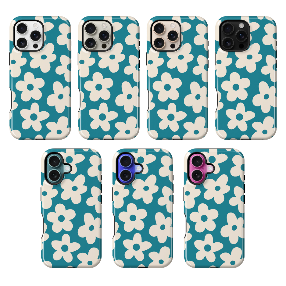 Mermaid Jewel Big Blooms Phone Case