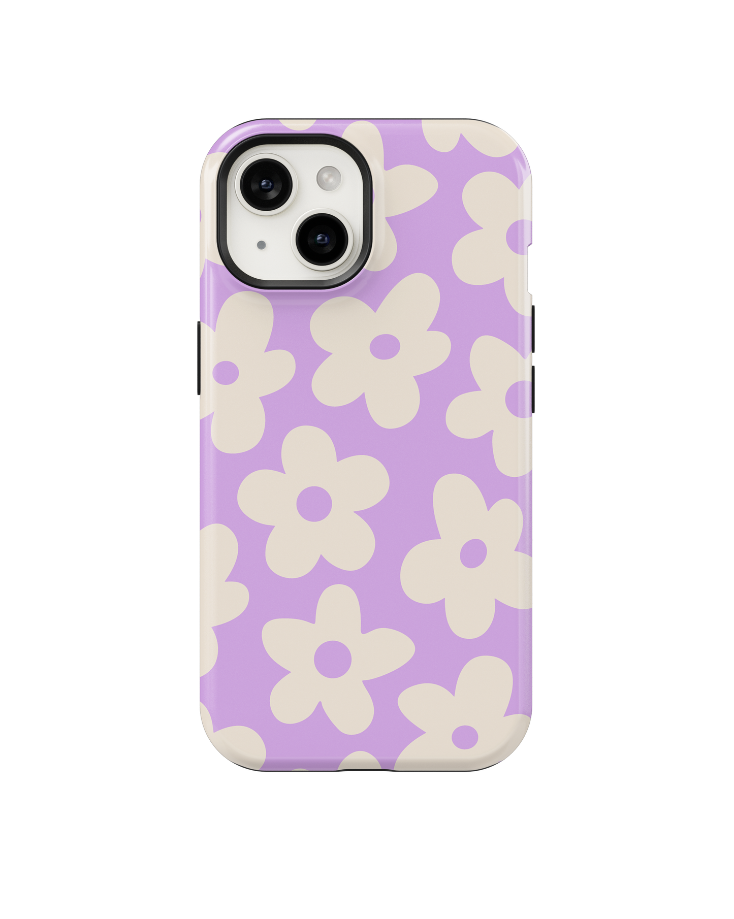 Lilac Big Blooms Phone Case