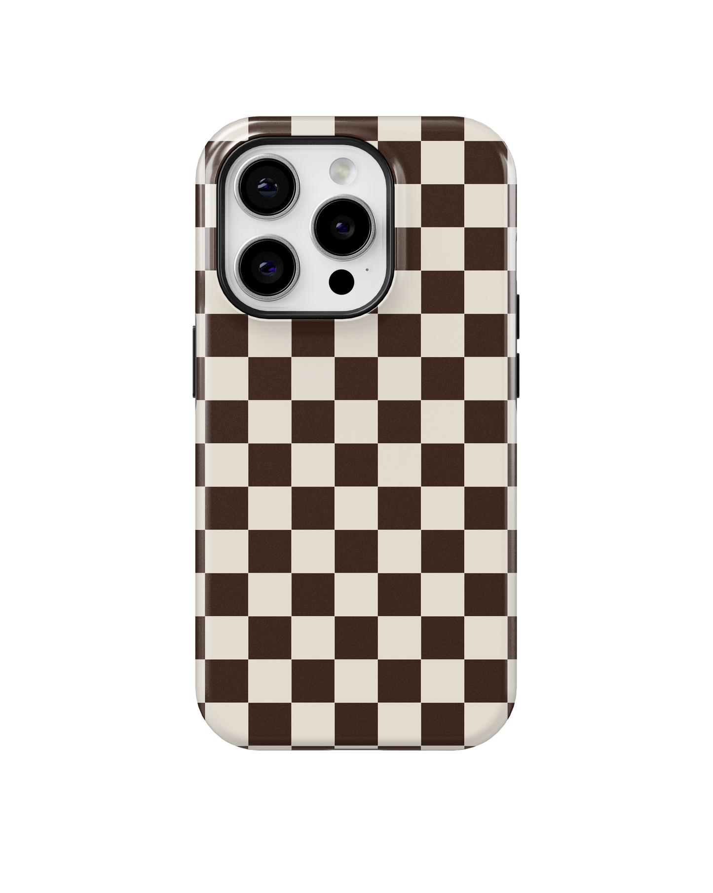 Espresso Checkers II Phone Case