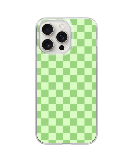 Key Lime Checkers Clear Case Insert