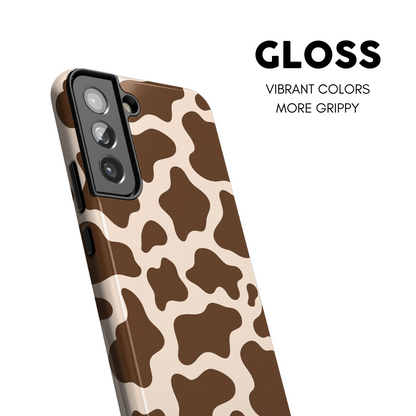 Cocoa Cowprint Galaxy Case