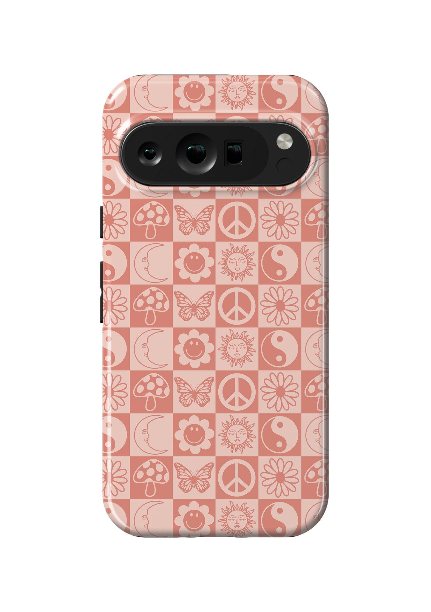 Pink Groovy Mosaic Phone Case