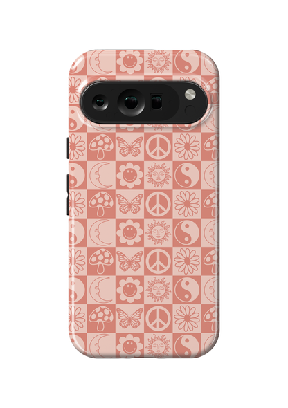 Pink Groovy Mosaic Phone Case