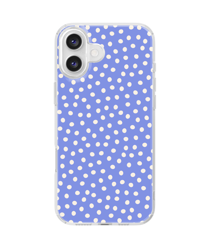 Bluebell Dots Clear Case Insert