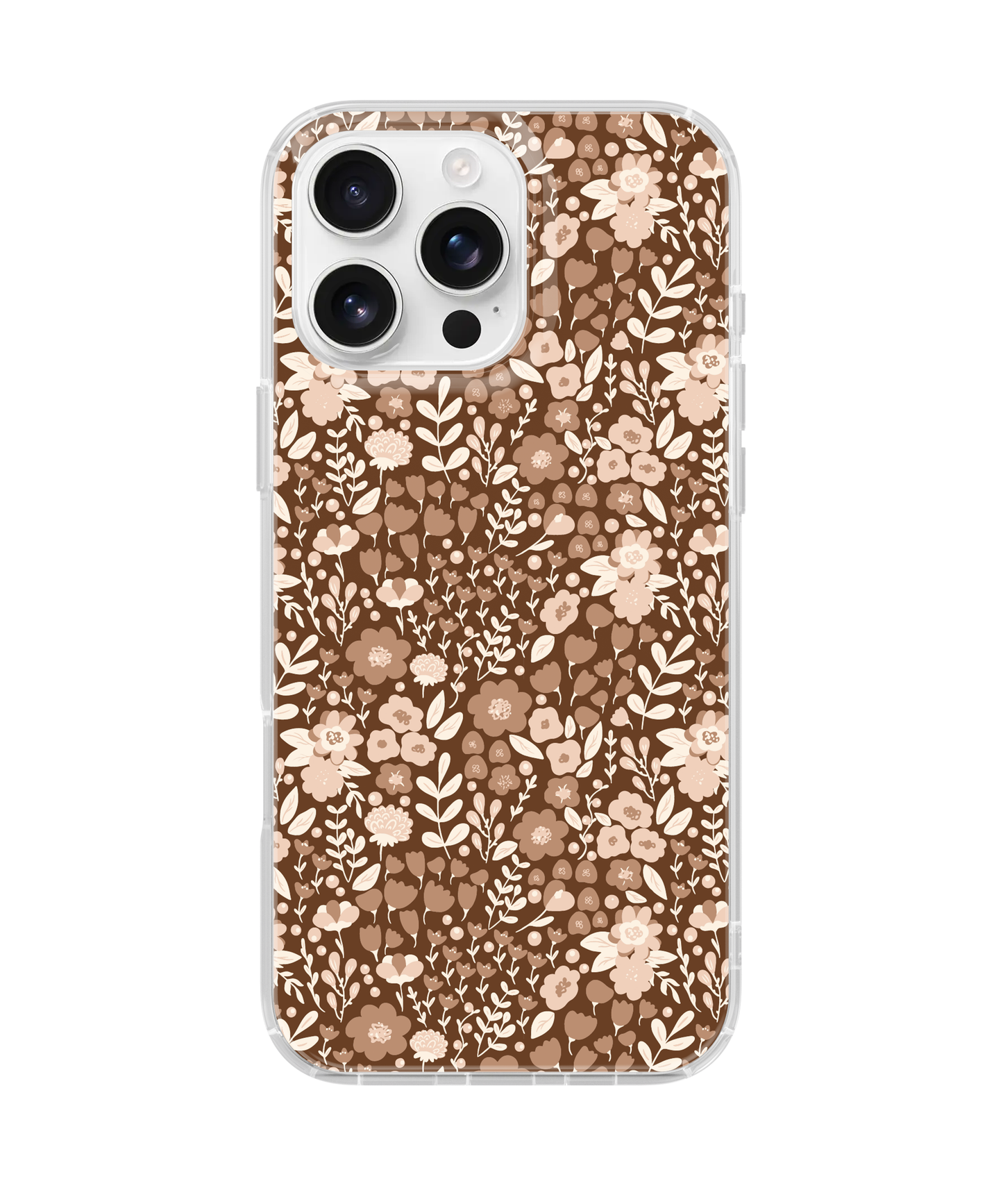 Cocoa Petals (Dark) Clear Case Insert