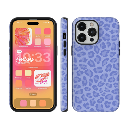 Bluebell Leopard Phone Case