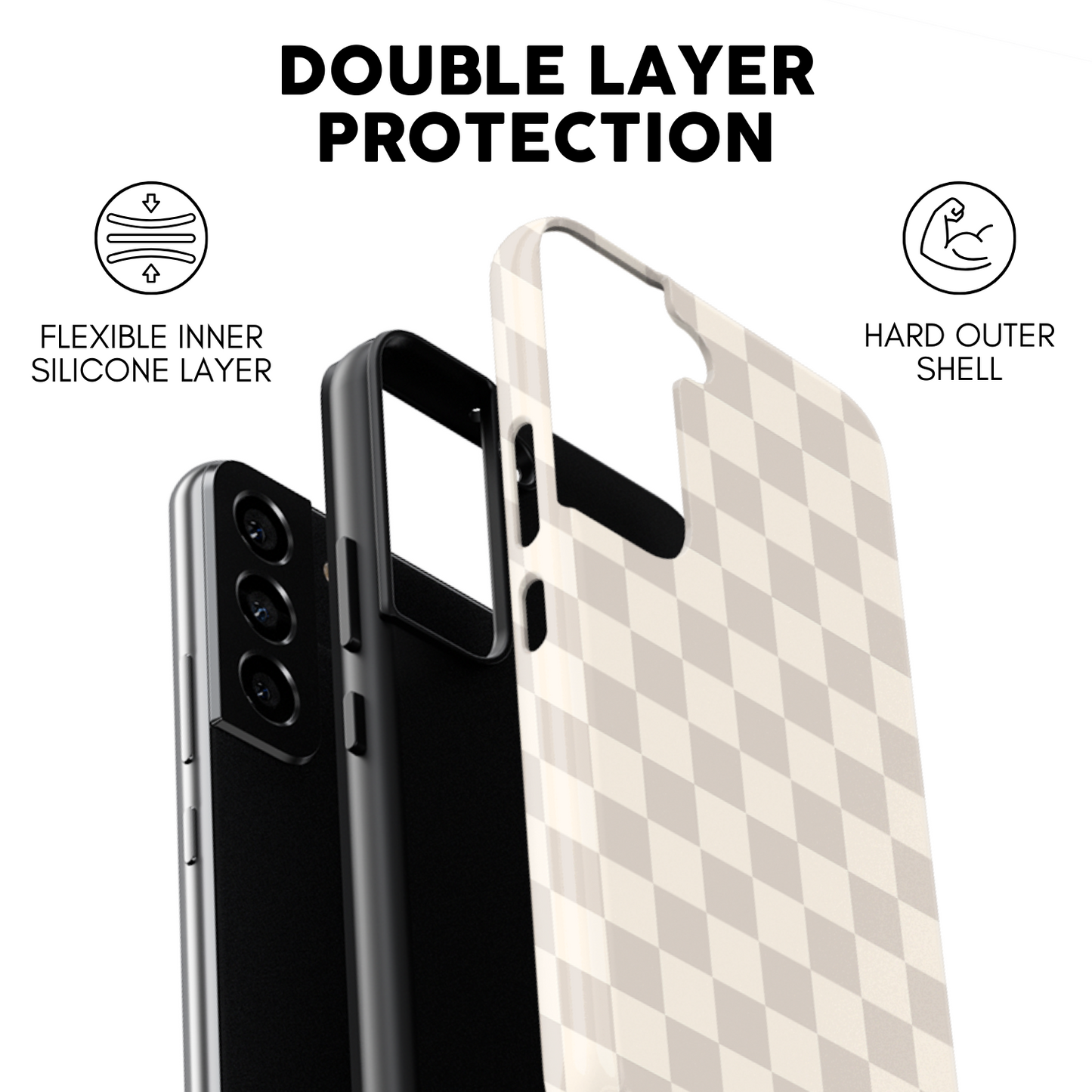 Vanilla Checkers II Galaxy Case