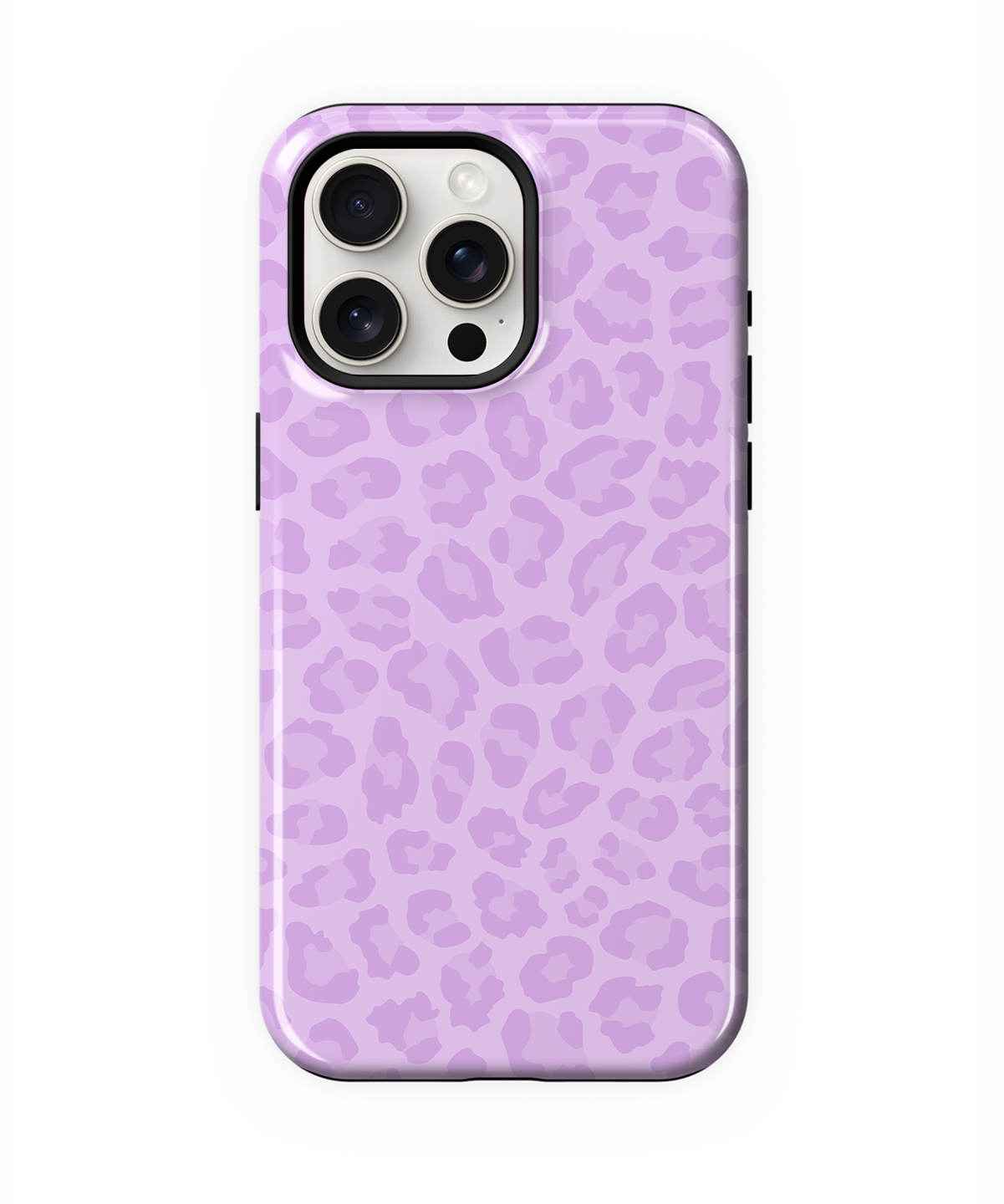 Lilac Leopard Phone Case