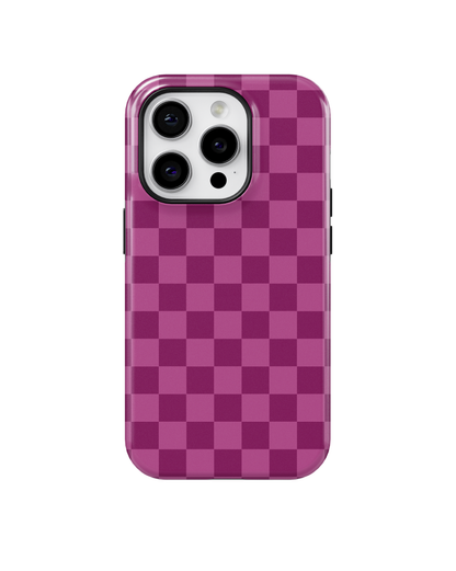 Velvet Checkers Phone Case