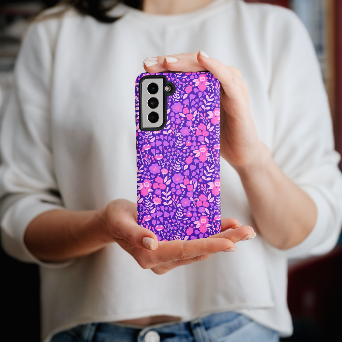 Twilight Garden (Dark) Galaxy Case