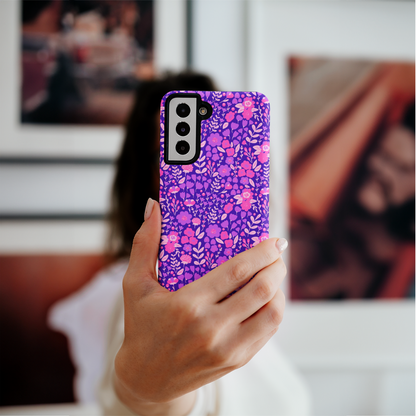 Twilight Garden (Dark) Galaxy Case