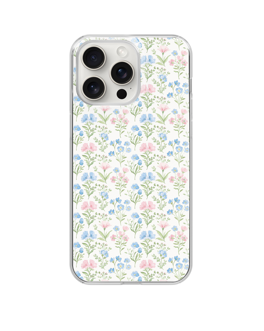 Pink and Blue Garden Grace Clear Case Insert