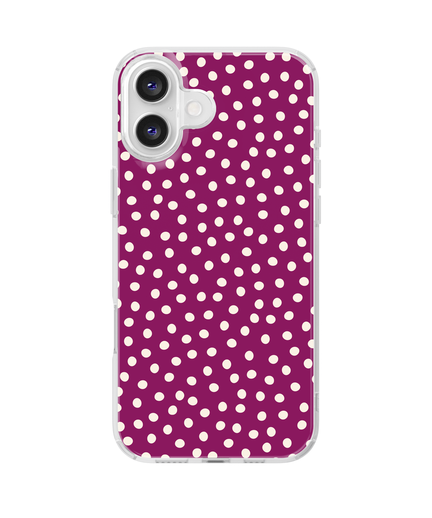 Velvet Dots Clear Case Insert