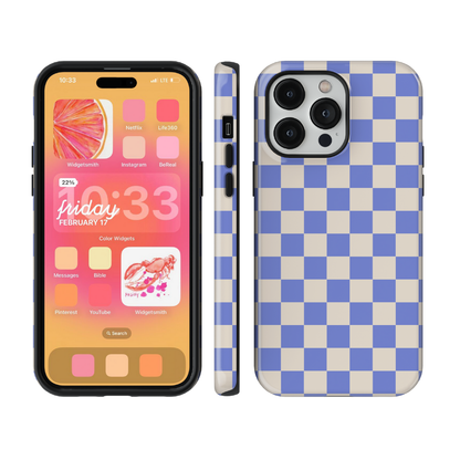 Bluebell Checkers II Phone Case