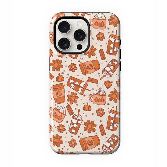 Pumpkin Spicing It Up iPhone Case