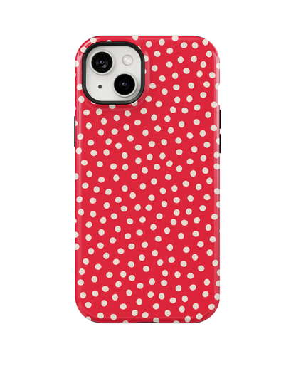 Vermillion Dots Phone Case