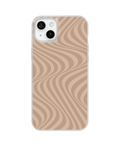 Chestnut Swirls Clear Case Insert