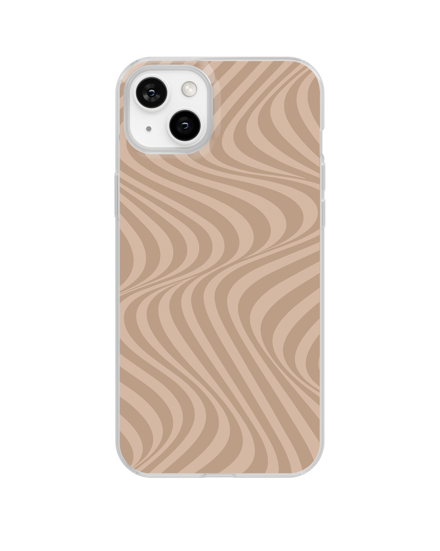 Chestnut Swirls Clear Case Insert