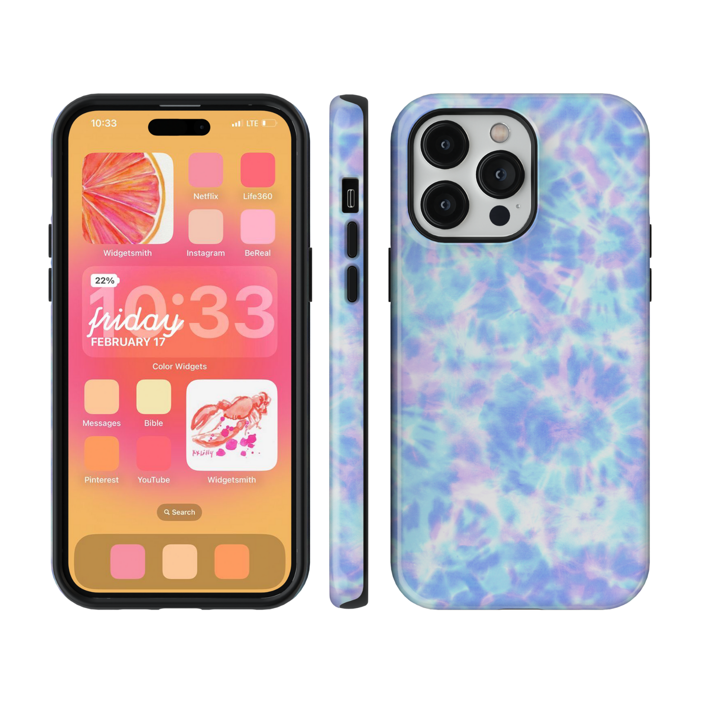 Aqua Prism Phone Case