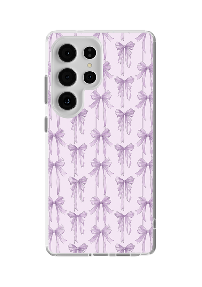 Lilac Blushing Bows Clear Case Insert