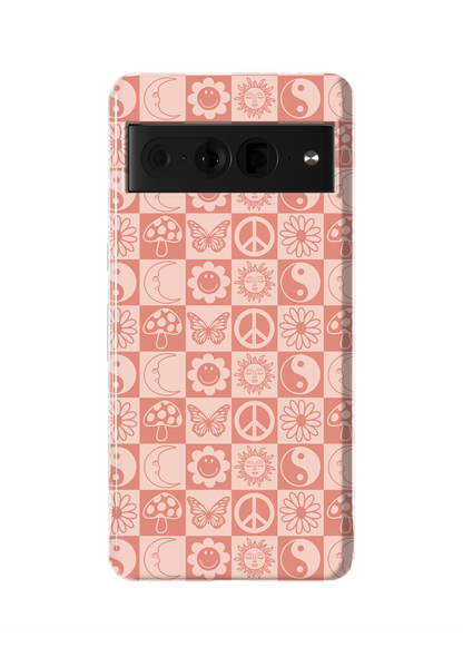 Pink Groovy Mosaic Phone Case