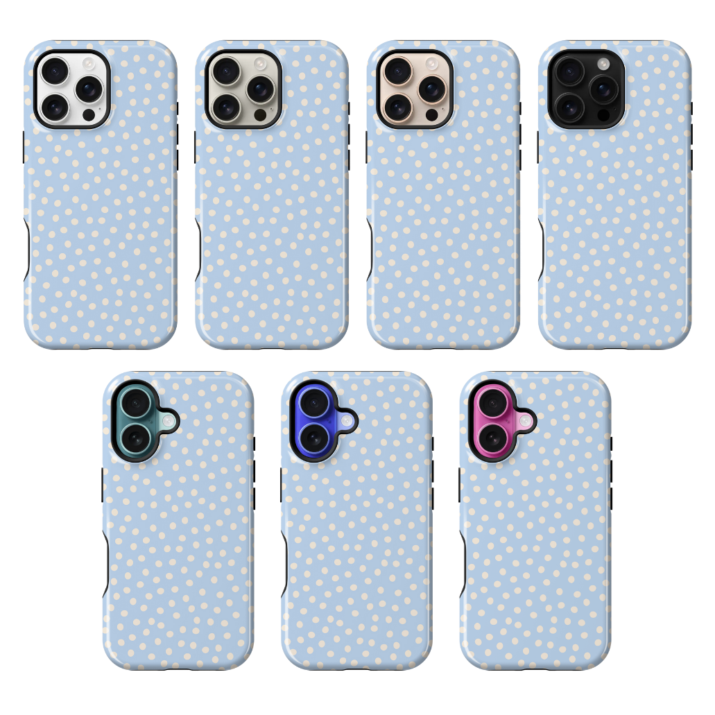 Cloud 9 Dots Phone Case