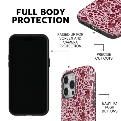 Merlot Meadow (Light) iPhone Case